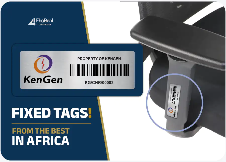 Asset tagging for schools in Kenya Asset tagging for schools in Kenya equipment example